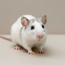 a cute pet rat