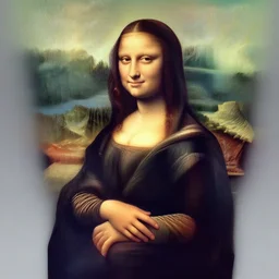 mona lisa as a robot