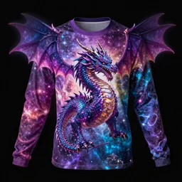 A Dragon Complete Body cosmic color scheme