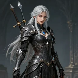alwyne, delegate of judgment as a dark souls boss by sarah ann loreth
