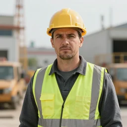 bob the builder as a real life human person super realistic, shot from cinematic, hyper detailed, ultra realistic 4k trending on artstation