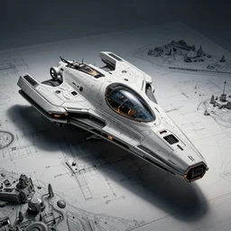 engineering blueprint for an alien spacecraft