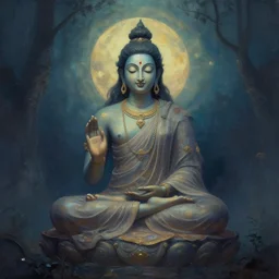 a digital painting by Kailash Chandra Meher unsplash metaphysical painting Digital painting, mystical, digital illustration ::