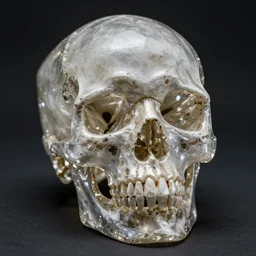 a crystal skull
