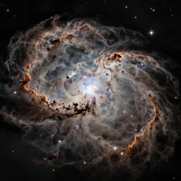 James webb space telescope image of the Carina Nebula
