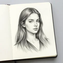 scribbles sketchbook page, magnificent, medium shot, details, sharp focus, elegant, highly detailed, illustration, by jordan grimmer and greg rutkowski, intricate, beautiful, trending artstation, pixiv, digital art