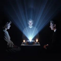 kirlian photography of a seance 1 9 7 3