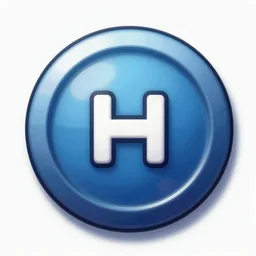 Button sprite for a Unity 3D Sci fi game