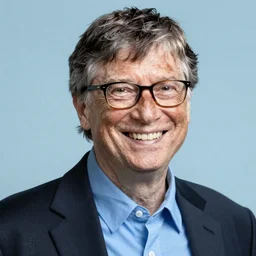 bill gates smiling an evil smile, replacing mike myers in the leading role in'austin powers ', movie poster