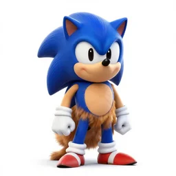 a full body portrait of a new sonic character called capybara artwork by evan stanley, tyson hesee, ken penders, sega, trending on artstation, makoto shinkai, trending on pixiv fanbox