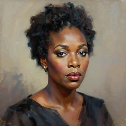 hyper detailed 3 d render like an oil painting - portrait of nina simone, houdini algorithmic generative render, abstract brush strokes, masterpiece, edward hopper and james gilleard, peter lindbergh, wolfgang lettl, octane render, 8 k