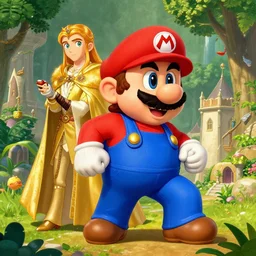 Super mario, lord of the rings 2001