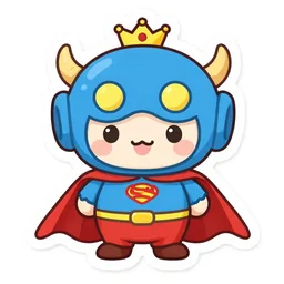 cute miss mascot goa © lise goa © lise wingull super hero sticker art, cronobreaker, beeple game icon