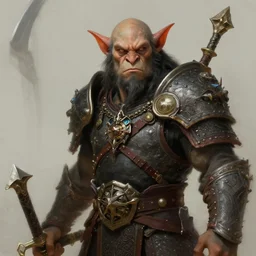 a detailed portrait of a troll warrior, by victo ngai and justin gerard, digital art, realistic painting, very detailed, fantasy, dnd, character design, trending on artstation