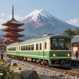 🚝🚉🚈🚆🏔🌋🌄🏮🇯🇵🇰🇷, trending in artstation, cgtrader, deviantart, pixiv, concept art, super detailed