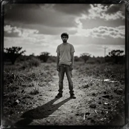 A grime MC, ambrotype