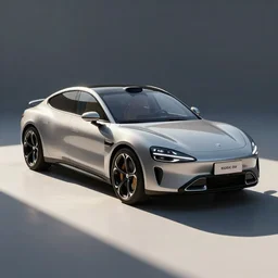 shiny vehicle concept by feng zhu, medium - shot, sharp, beautiful lighting