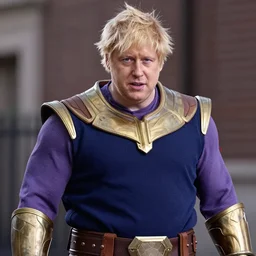 boris johnson as thanos, hd 4 k detailed