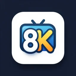app game logo, creative, tv show, play, movie, 8 k