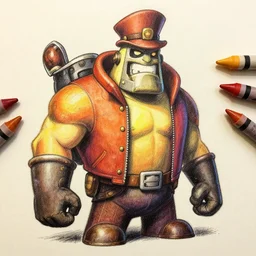 the scout from team fortress 2, illustration, graphic novel, graphite, marker art, crayon, paint, comic book, warm color palette, electric colors, tonal colors, 2 d, 8 k, natural lighting, amoled, moody lighting, diffraction grading, cel shading : : katsuhiro otomo