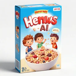 a cereal box of hereditary ( 2 0 1 8 ) cereal, garbage pail kids artwork, highly detailed