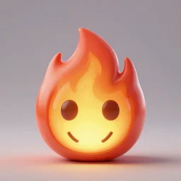 fire emoji by disney pixar, cgsociety, octane render, very detailed 3 d