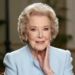 Betty White celebrating her 100th birthday