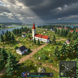 Estonia as a PS1 RTS strategy video game