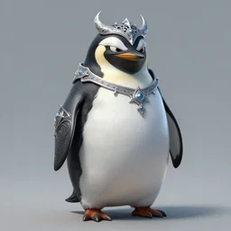 anthropomorphic evil penguin, dnd, character, fantasy, intricate, elegant, digital painting, artstation, concept art, smooth, 8 k frostbite 3 engine, ultra detailed, art by artgerm and greg rutkowski and magali villeneuve