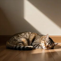 cats sleeping in warm room by Mike Winkelmann
