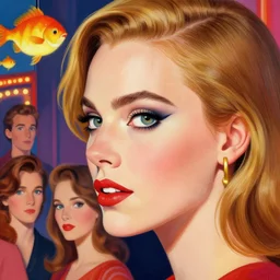 closeup profile otto dix face portrait of cara delevingne, nicoletta ceccoli, mark ryden, lostfish, max fleischer, hyper realistic, artstation, illustration, digital paint, matte paint, vivid colors, bright, cheerful, detailed and intricate 1 9 3 0 s cabaret evironment