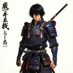 album cover of cyber tribal samurai by akihiko yoshida