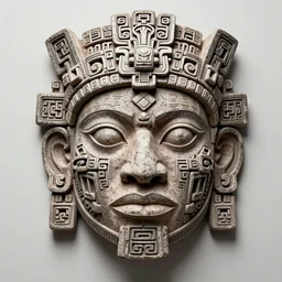 ancient aztec fantasy face tattoo pattern concept, teonanacatl glyph, intricate artwork by, Alex Grey, Noah Bradley, very coherent artwork, cinematic, hyper realism, high detail, octane render, unreal engine, 8k, High contrast, higly detailed black ink outline