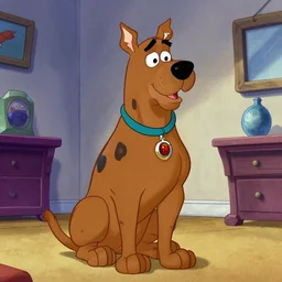 a still of columbo in scooby - doo ( 1 9 6 9 ), hanna - barbera cartoon style