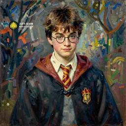 only one Harry Potter, painting by Mikhail Vrubel