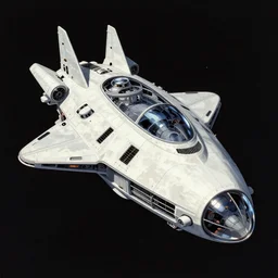 a beautiful spaceship by Shōji Kawamori, trending on Artstation