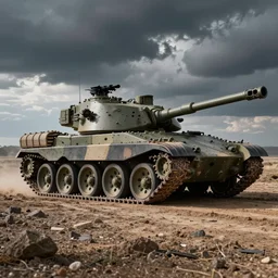 army tank with mag wheels