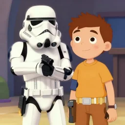 stormtroopers shooting at greg heffley