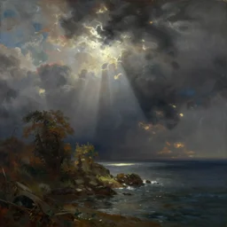 art by ivan aivazovsky,
