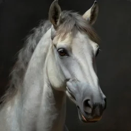 Portrait of a centaur, male, detailed face, fantasy, highly detailed, cinematic lighting, digital art painting by greg rutkowski