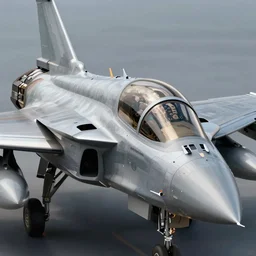 retrofuturistic rafale aircraft, close up, quint buchholz, wlop, dan mumford, artgerm, liam brazier, peter mohrbacher, featured on artstation, octane render, cinematic, rugged, intricate, 8 k