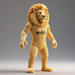 lionel messi, body made of noodles, unreal engine, daz, hyperrealistic, octane render, dynamic lighting, intricate detail, cinematic