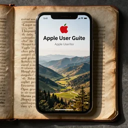 ancient manuscript of apple user guide