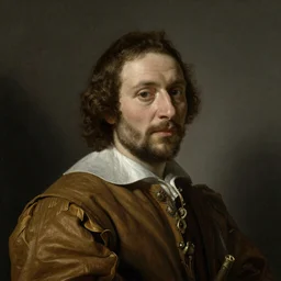 a portrait of a character by Rembrandt van Rijn