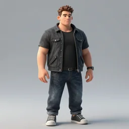 an octane render of mrbeast in the style of waya steurbaut