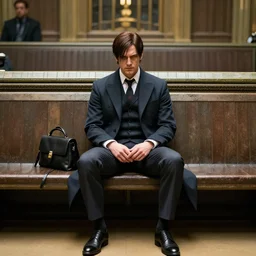 the duke from resident evil village sitting on the front bench of parliament