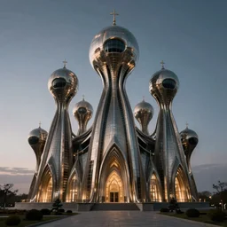 alien biomorphic cathedral of the people, fine art photography masterpiece, lee madgwick jason limon, dramatic lighting, long shot, wide angle, uhd 8 k, sharp focus