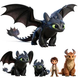 extremely detailed Concept, 3d render sheet Dragon concept artwork character design by Disney Pixar, in the style of ‘how to train your dragon’, ‘luca’, ‘zootopia’, ‘raya and the last dragon’ etc, high detail, detailed feathers, textures, scales and fur, 3d render