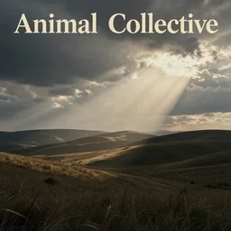Tingle on the cover of an Animal Collective album