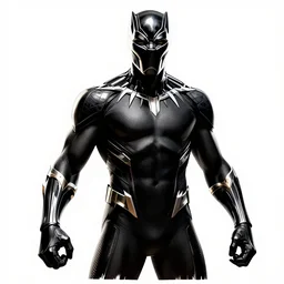 black panther marvel comics stencil